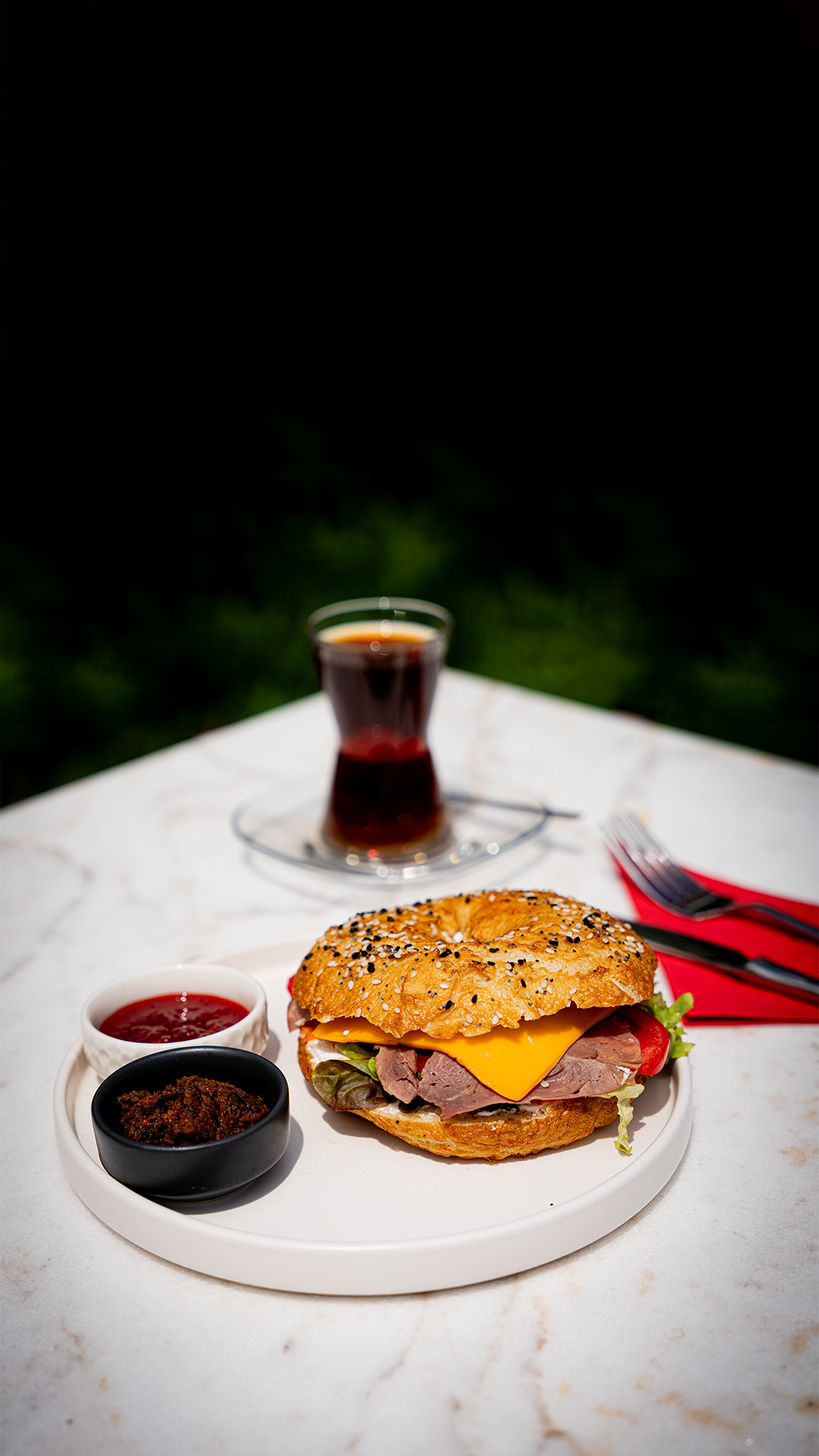 Bagel Füme Antrikot